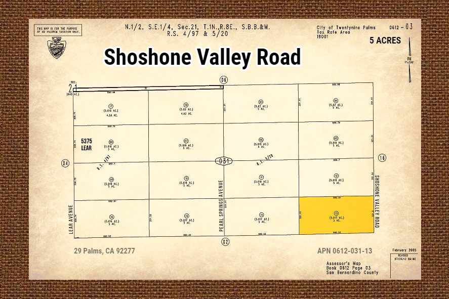 Shoshone Valley Road