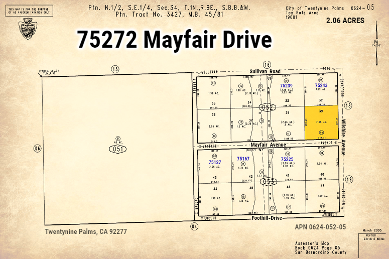 75272 Mayfair Drive